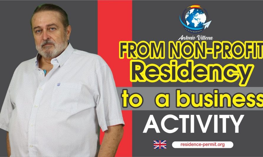 From non-profit residency to a business activity