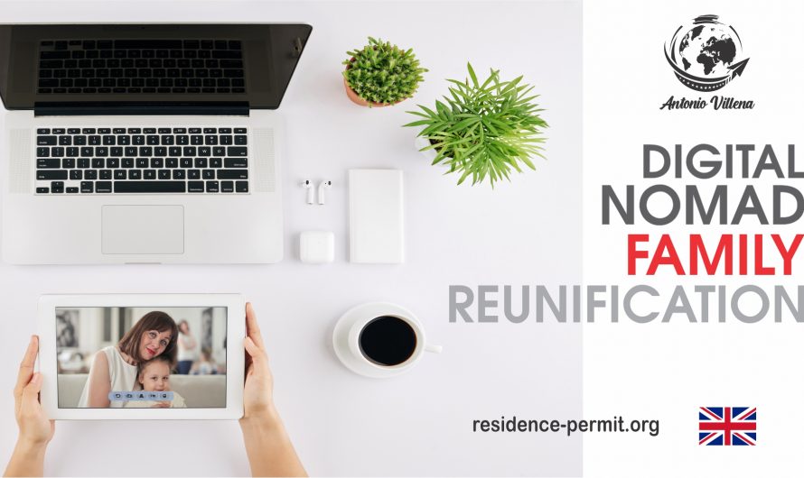Digital nomad family reunification