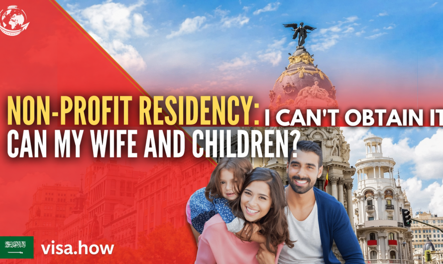 Non-Profit Residency: I cannot obtain it. Can my wife and children?